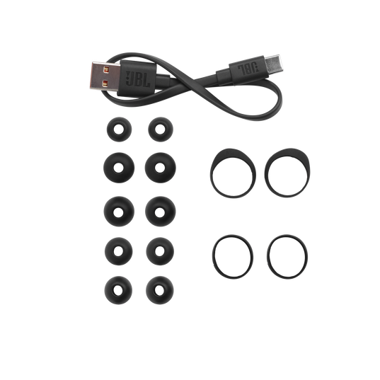 JBL Tour Pro+ TWS - Black - True wireless noise-cancelling earbuds - Detailshot 4